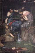 John William Waterhouse Nymphs Finding the Head of Orpheus china oil painting artist